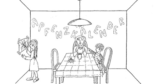 «Apfenzkalender» - grosser Tischkalender 