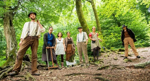 Rein in den Wald! Raus das Herz!
