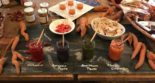Biohof Heimenhaus am Mercato Slow Food in den Vidmarhallen